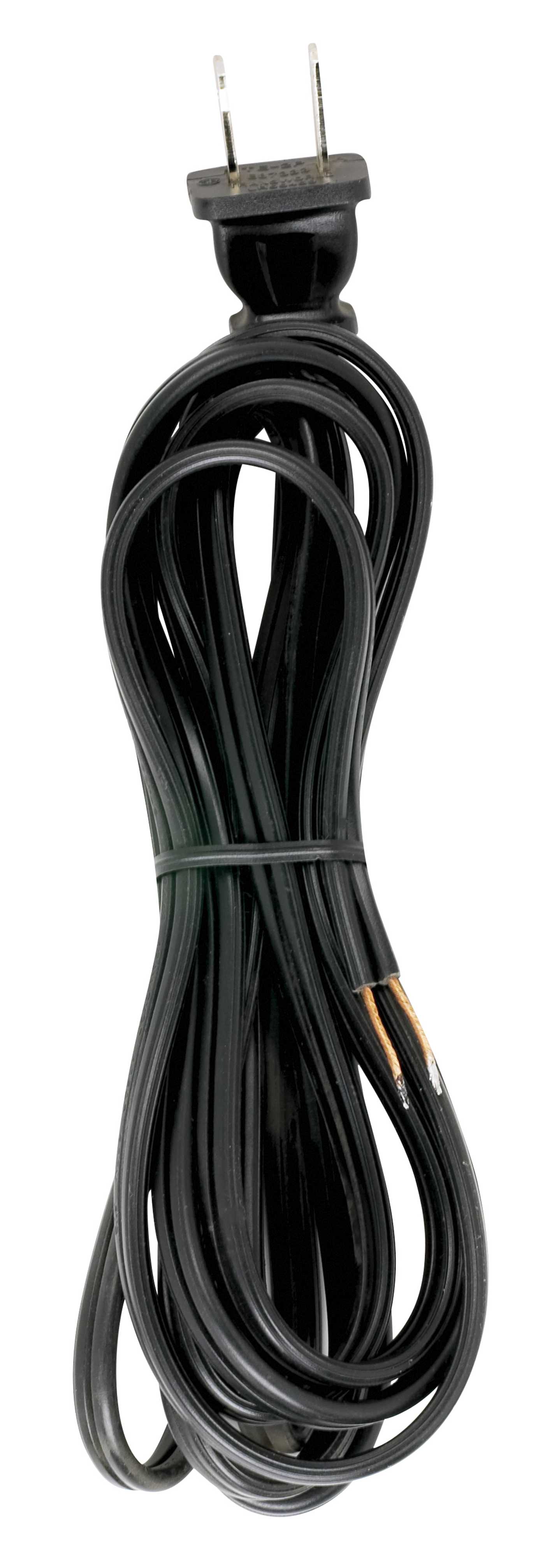 9 FT BLACK 18/2 SPT 2 CORD SET - 90-2042