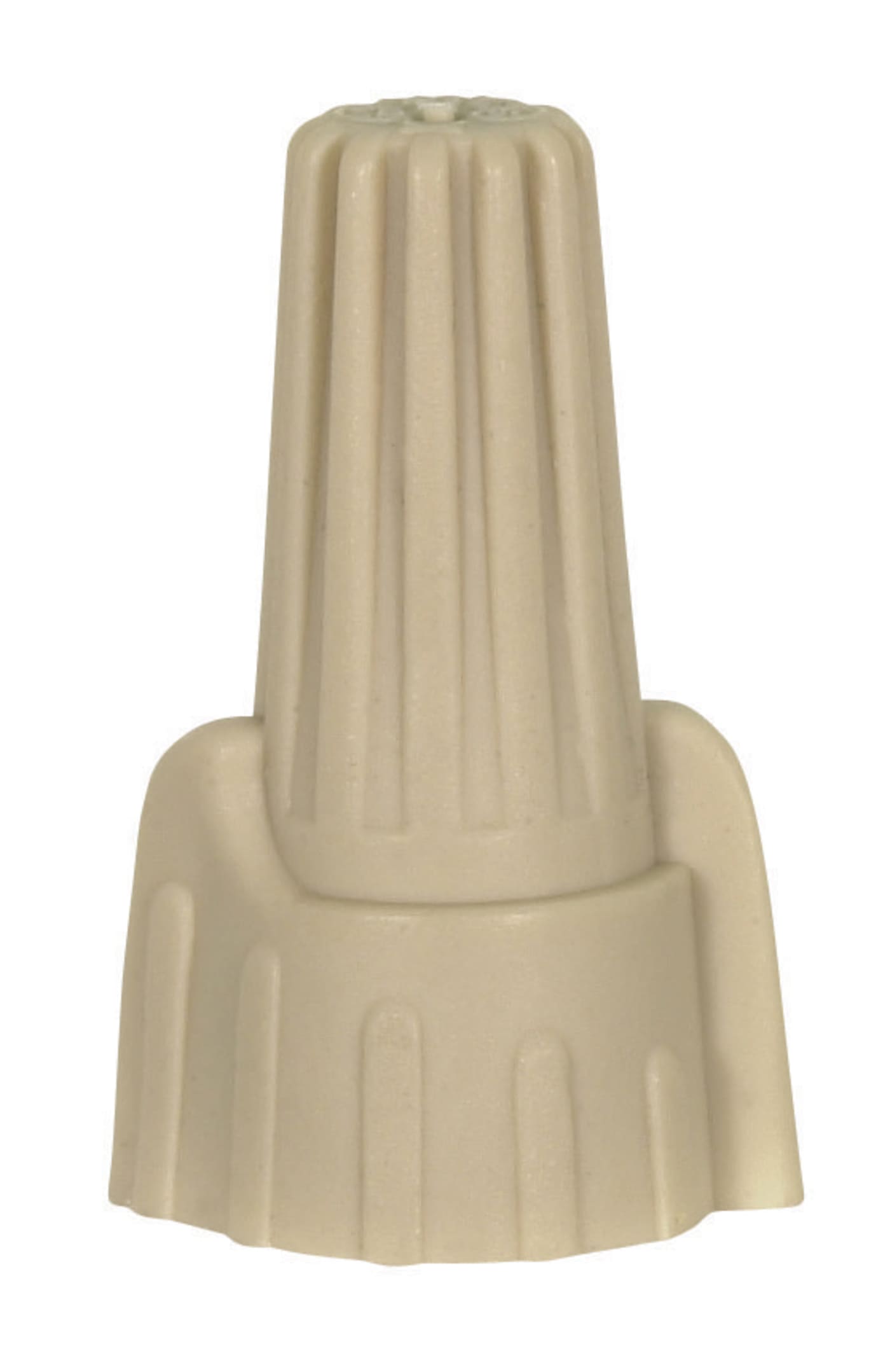 P12 TAN WIRE CONNECTOR W/SPRNG - 90-2238