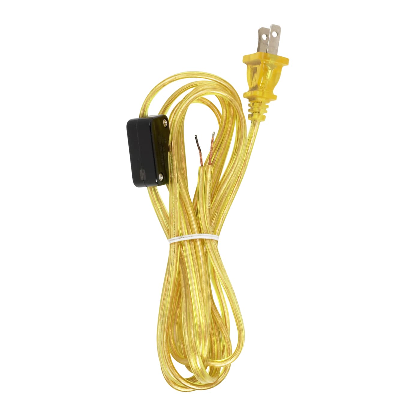 8FT18/2SPT-2CLEAR GOLD W/ PLUG - 90-2309