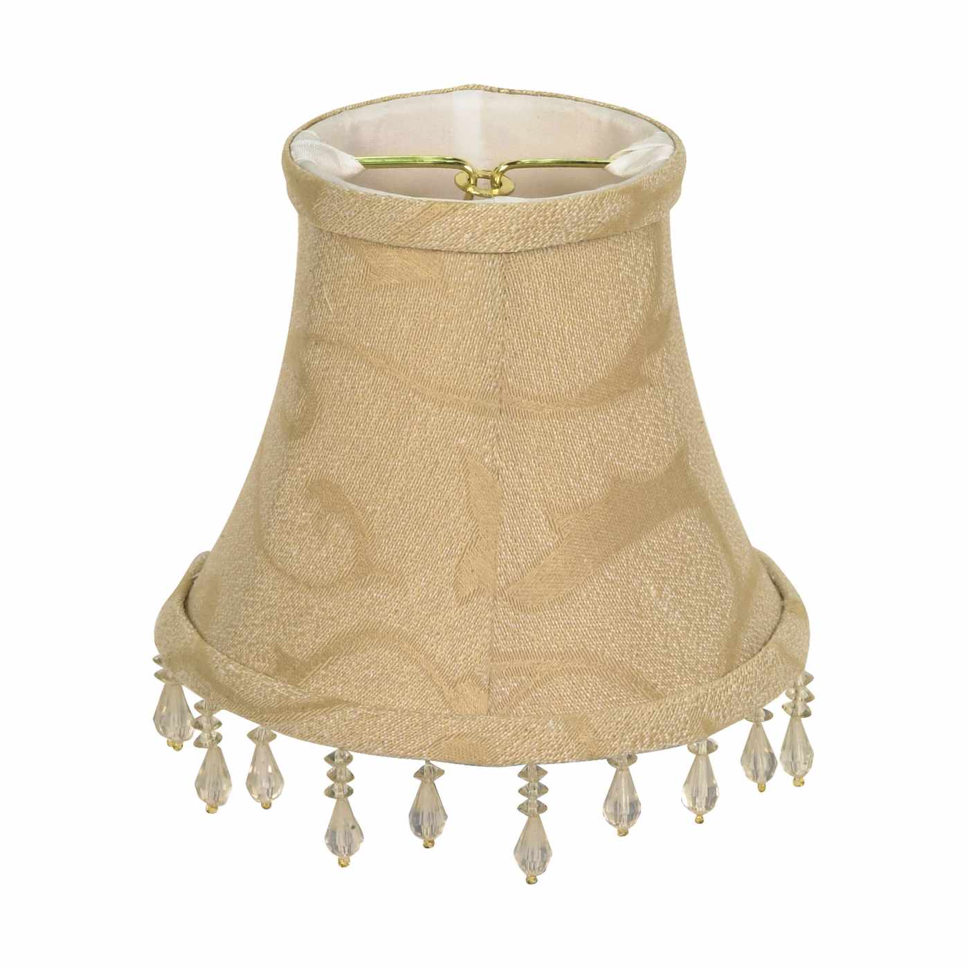 BEIGE BEAD FLORAL 3X5X4 1/4 - 90-2358