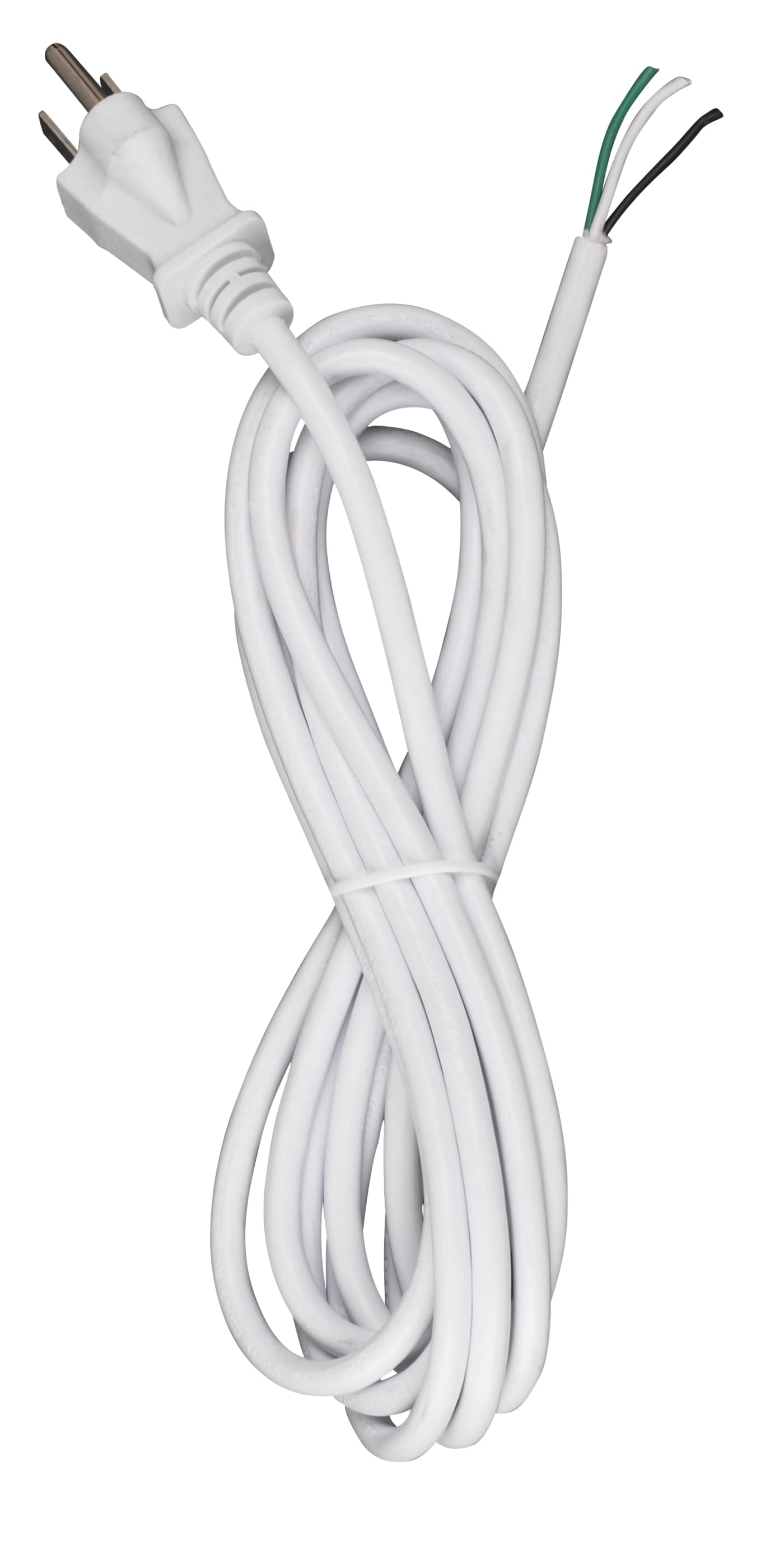 10FT WHT # 18/3 SVT 105 W/PLUG - 90-2413