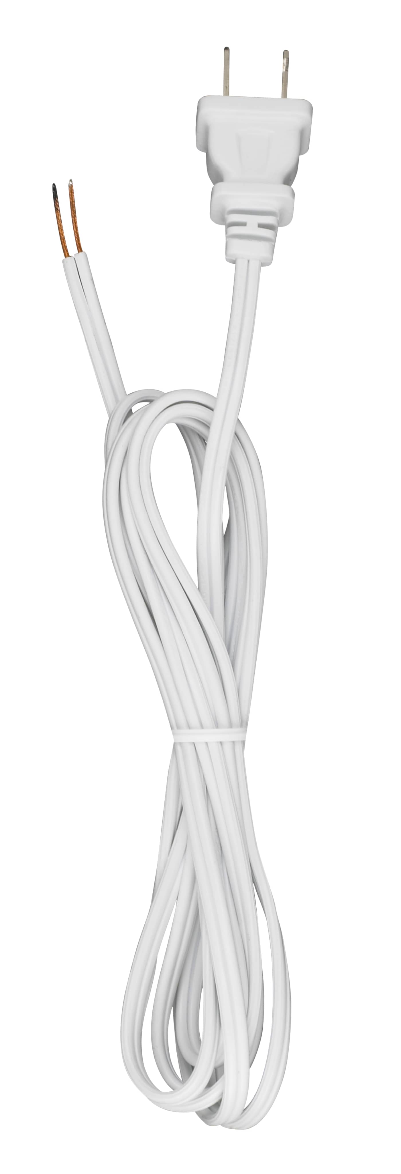 7' 18/2 SPT-1 105 WHITE CORD - 90-2417