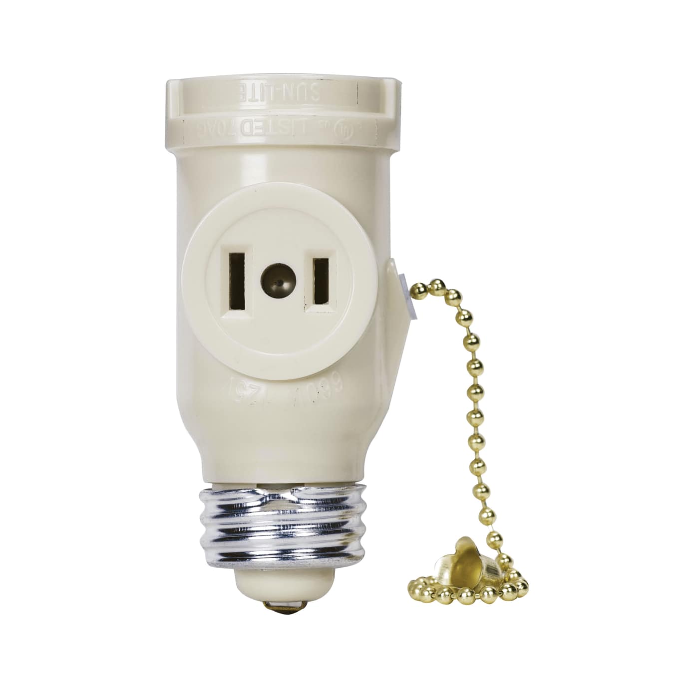 MEDIUM BASE IVORY PULL CHAIN - 90-2451