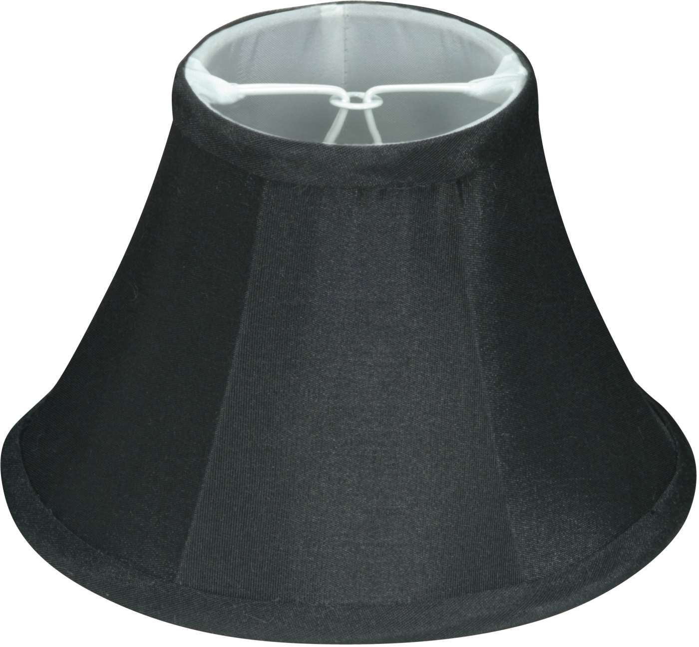 BLACK LINEN CLIP ON SHADE - 90-2485