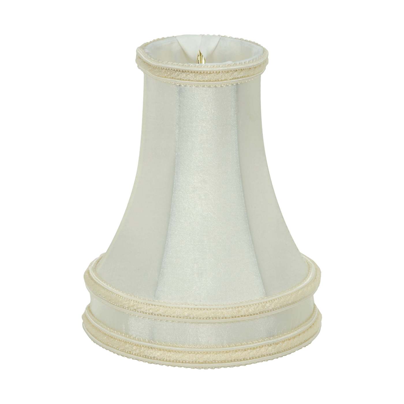 CREAM LEATHER LOOK CLIP OM - 90-2527