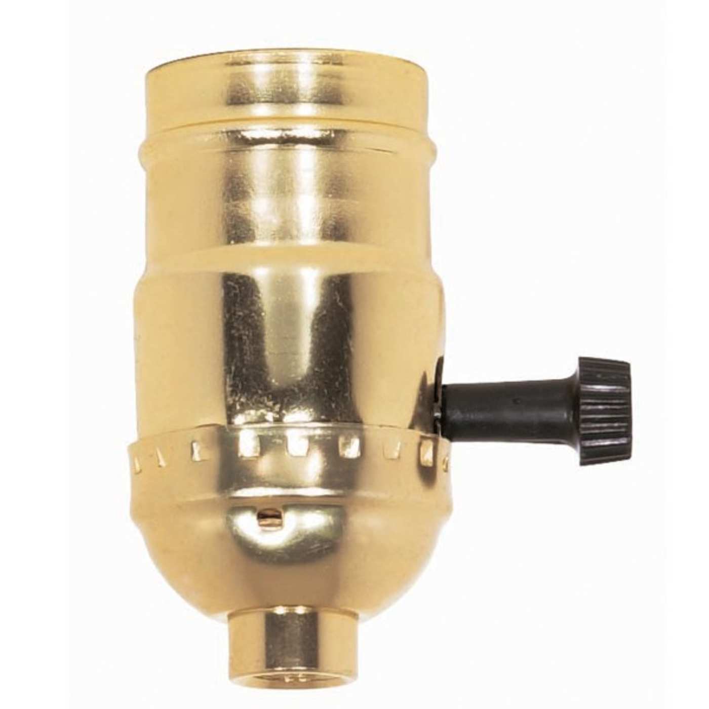 ON/OFF BRITE GILT MED BASE SKT - 90-413