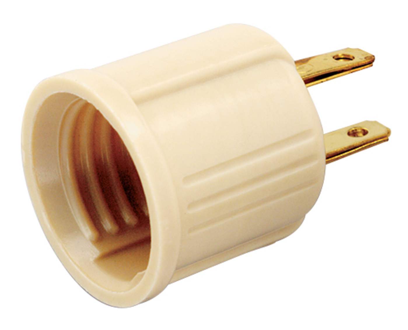 IVORY ADAPTER SOCKET - 90-438