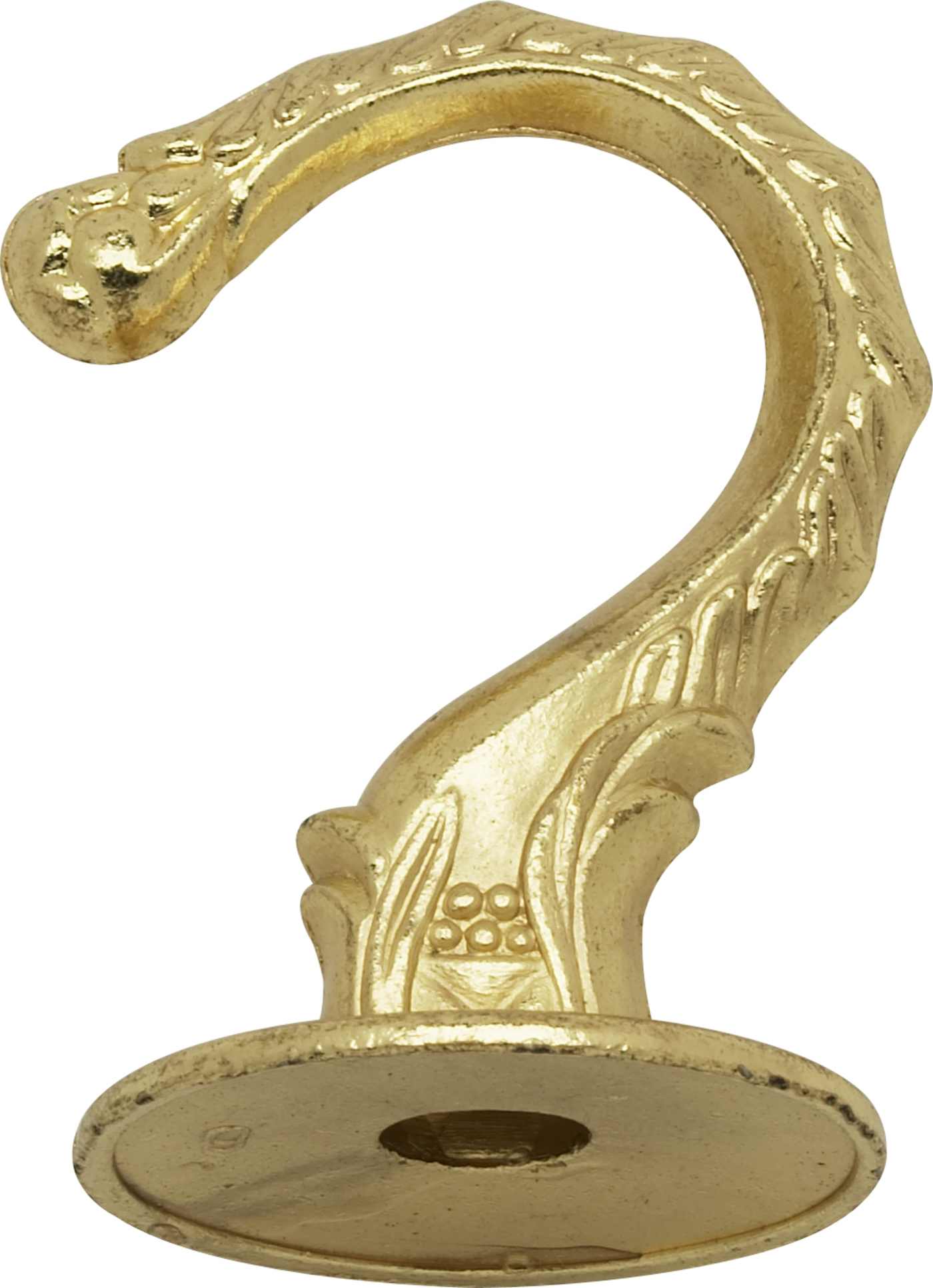 1 JUMBO BRASS FIN HOOK & HDWRE - 90-440