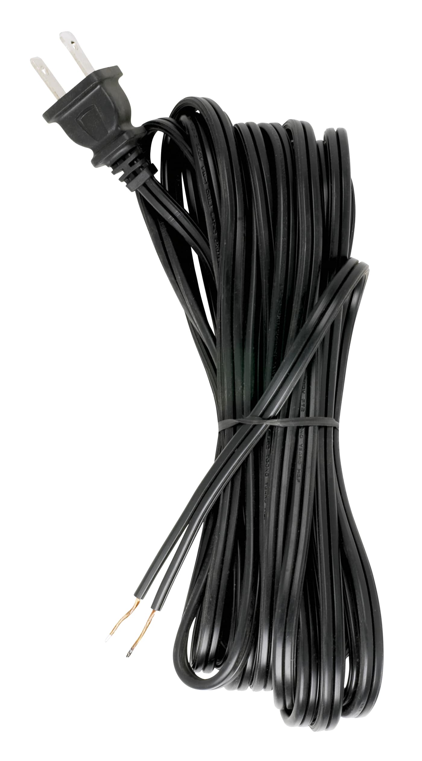 20' BLK SET W/MOLDED PLUG - 90-498