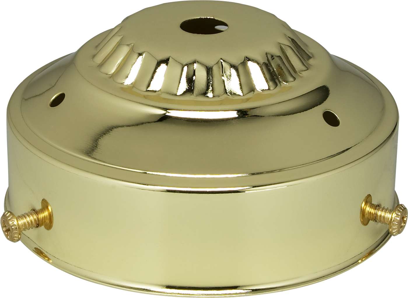 3 1/4" FIT BRASS GLASS HOLDER - 90-578