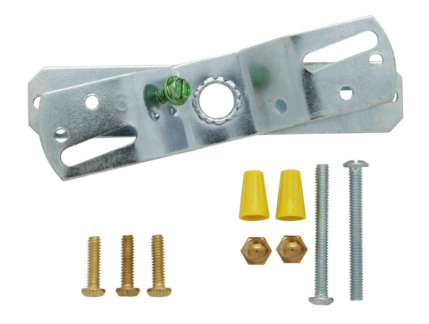 VAC. BRASS PLATED BRACKET 3 1/ - 90-708