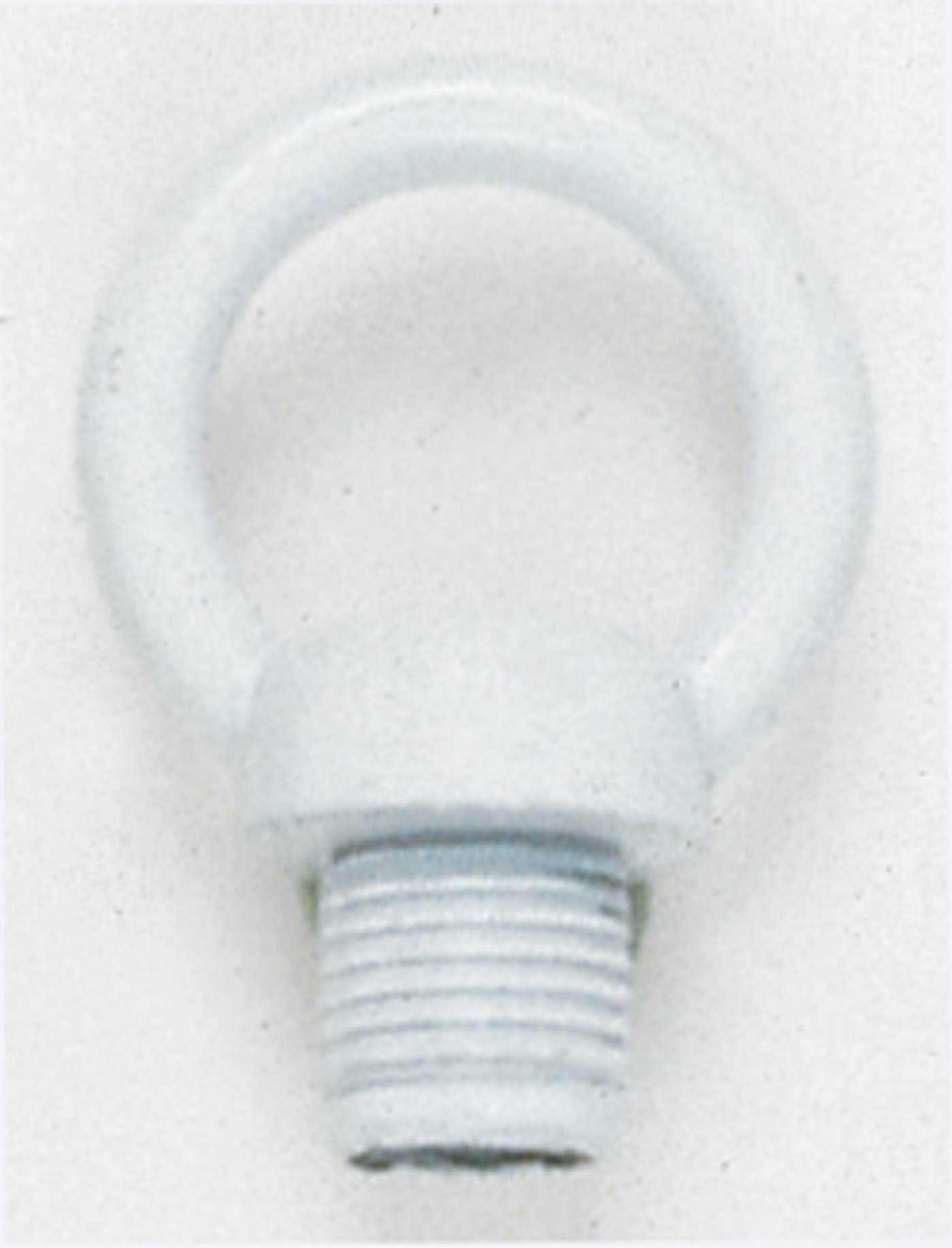 1" MALE LOOP 1/8 IP WHITE - 90-721