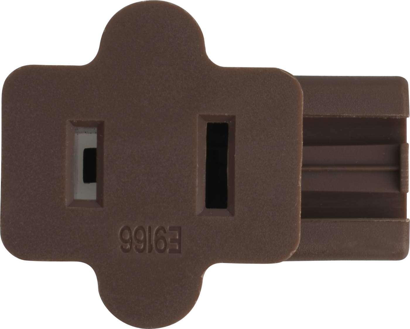 BROWN FEMALE POL. GILBERT PLUG - 90-793