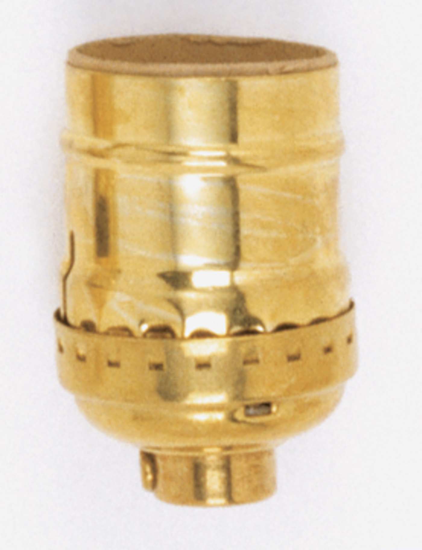 BRASS KEYLESS SOCKET - 90-871