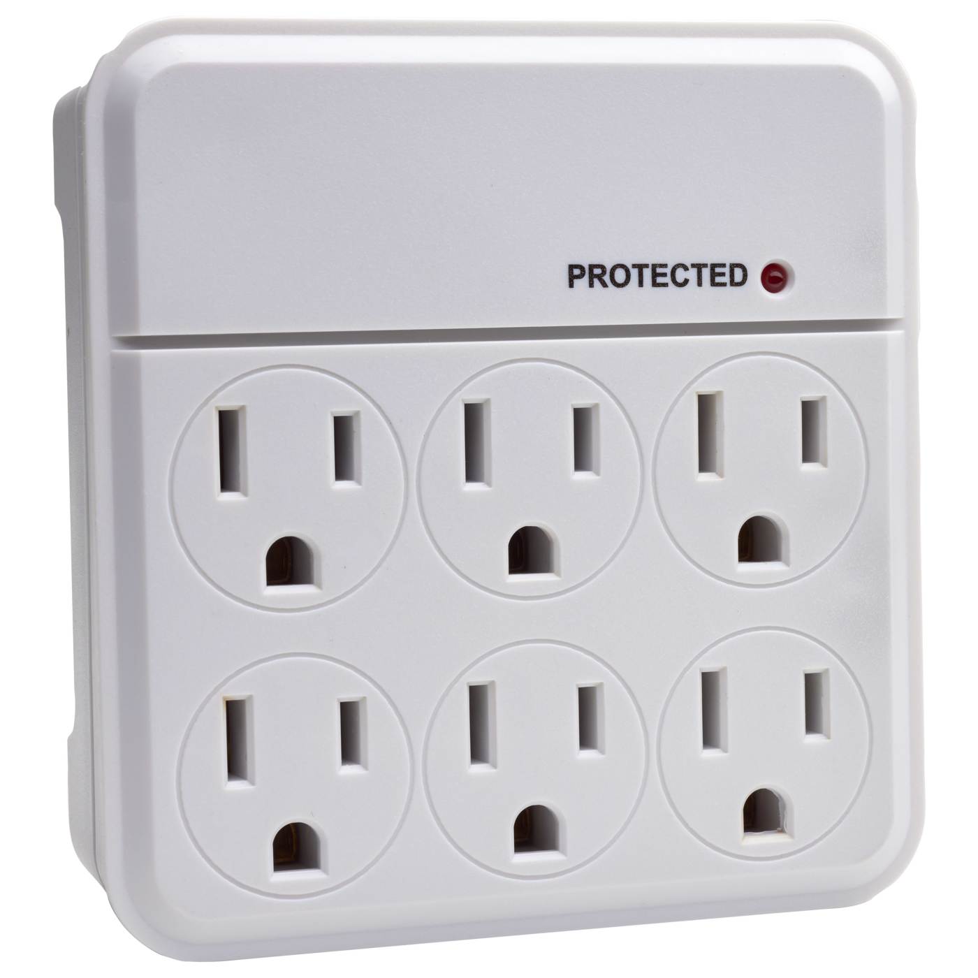 6 OUTLET PLUG IN SURGE PROTECT - 91-223