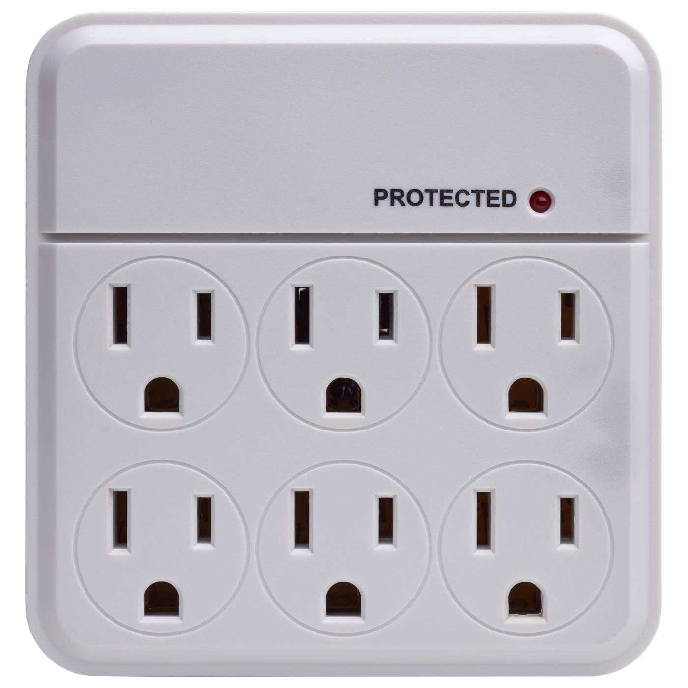 6 OUTLET PLUG IN SURGE PROTECT - 91-223
