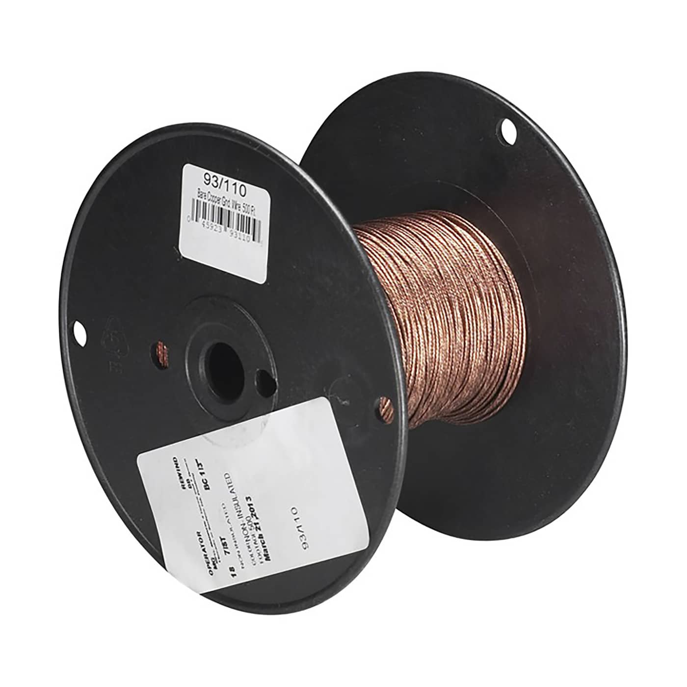 BARE COPPER GRNDING WIRE 500' - 93-110