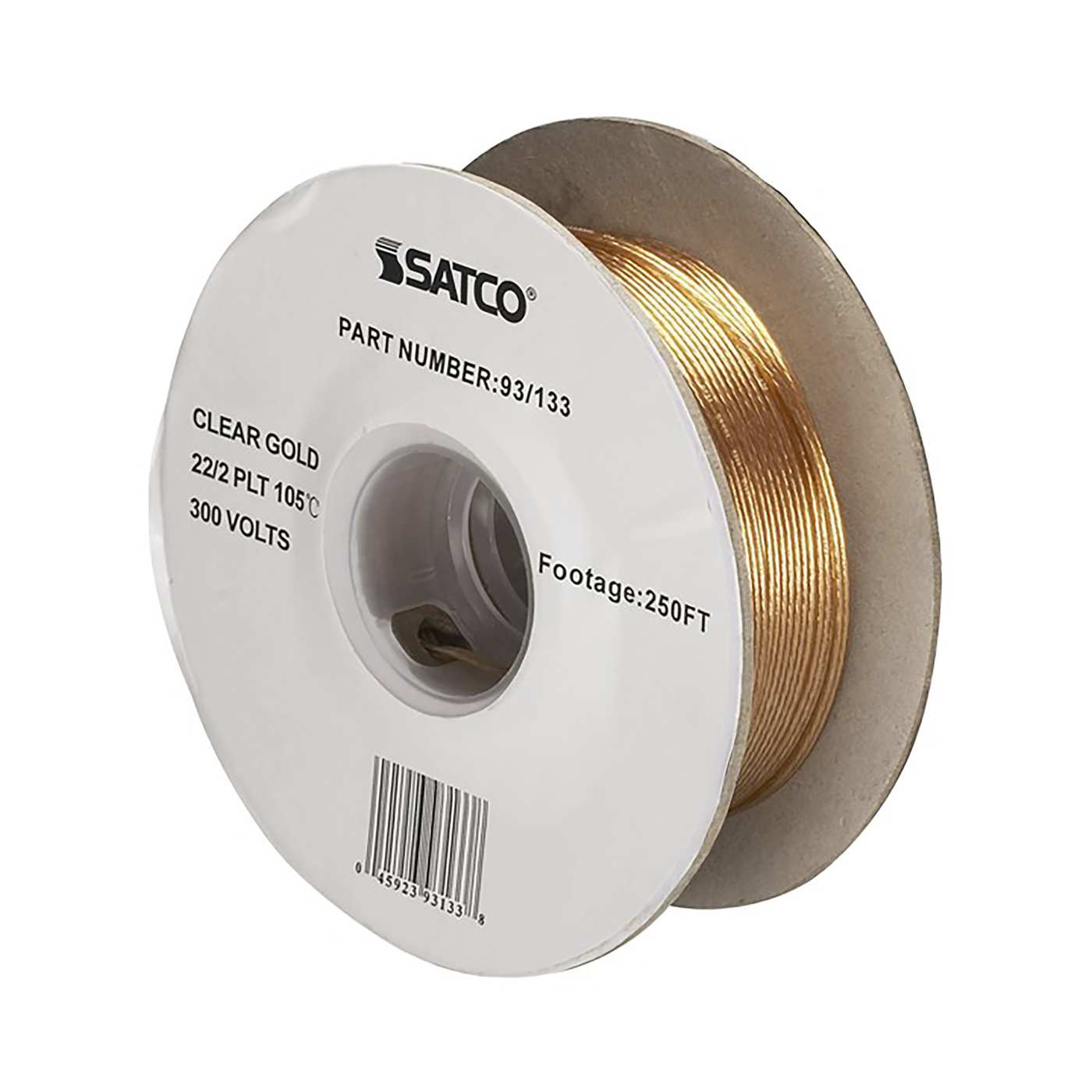 22/2 CLEAR GOLD WIRE 250 FT. - 93-133