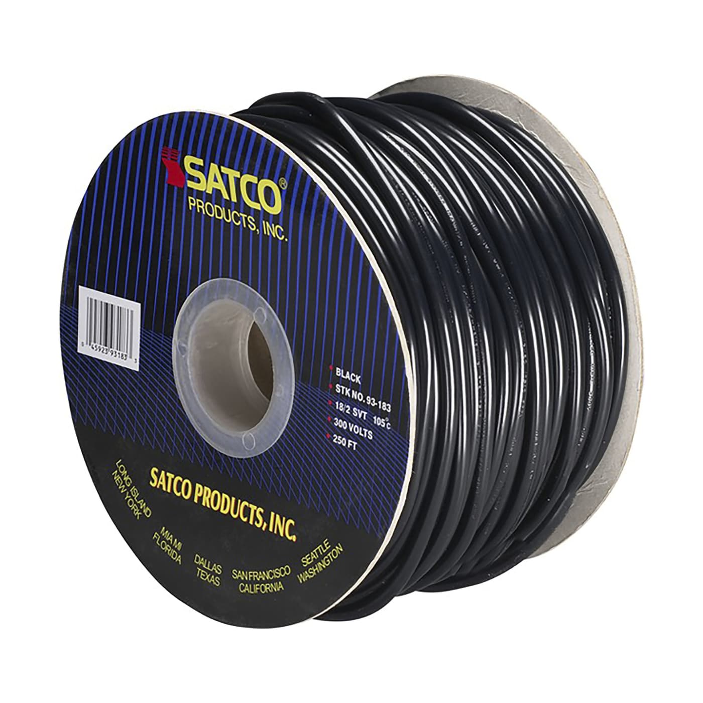 18/2 SVT BLACK PULLEY CORD - 93-183