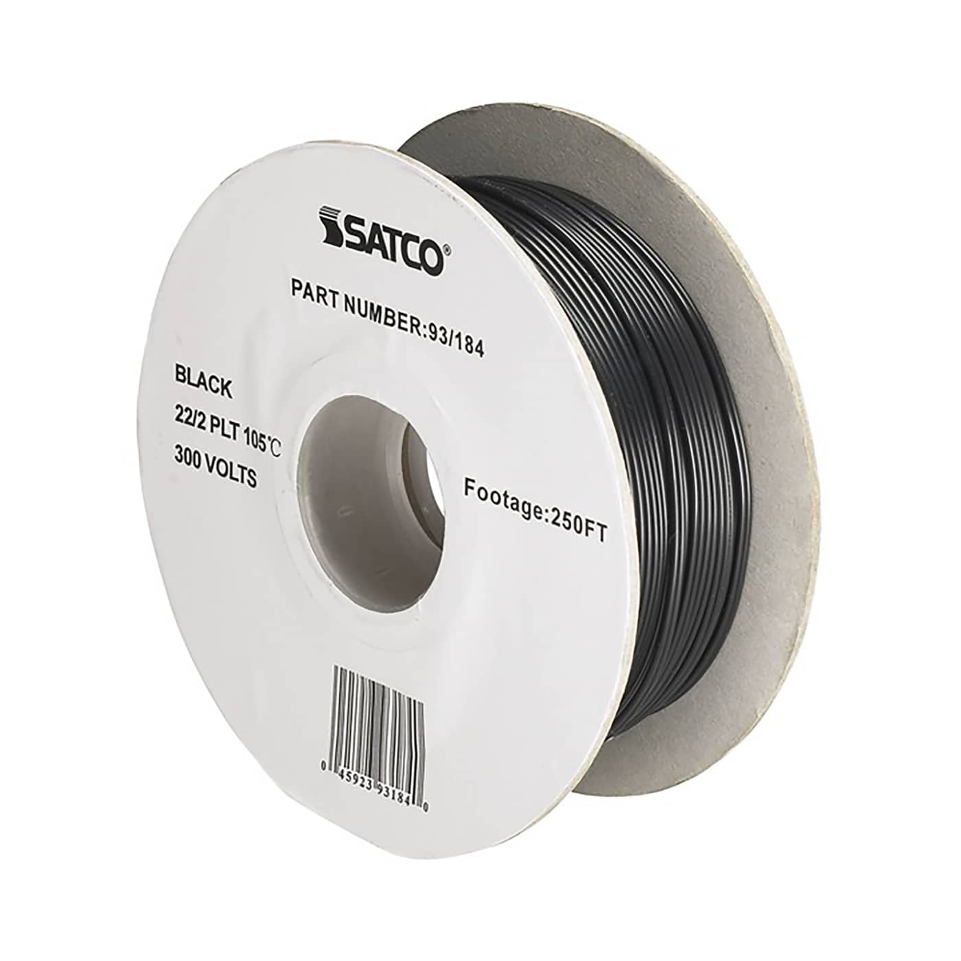 22/2 BLACK WIRE 250 FT. - 93-184