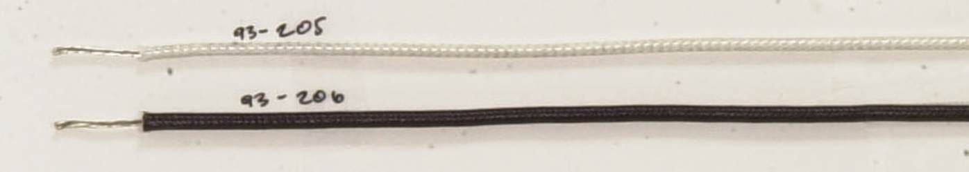 WHITE 18/1 SF1 STRANDED 250' - 93-205