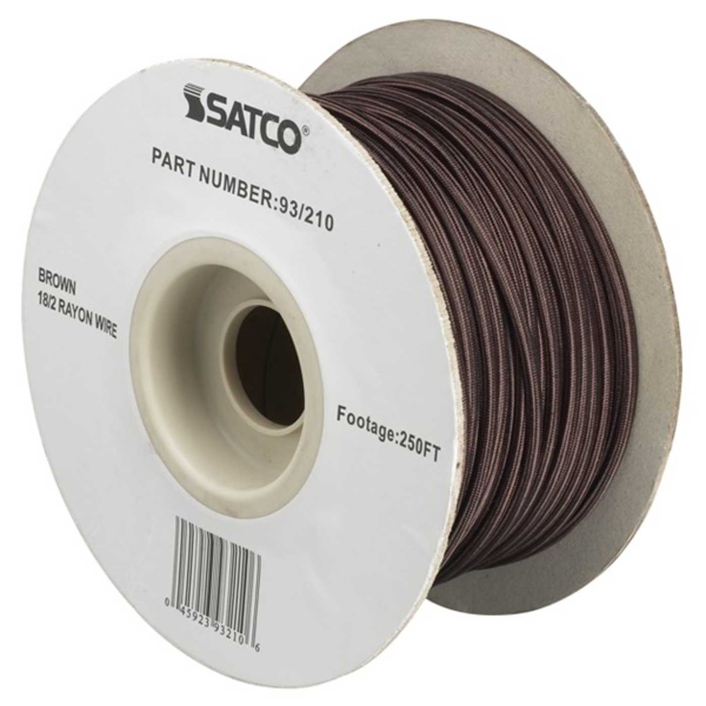 #18/2 BROWN RAYON 250' SPOOLS - 93-210