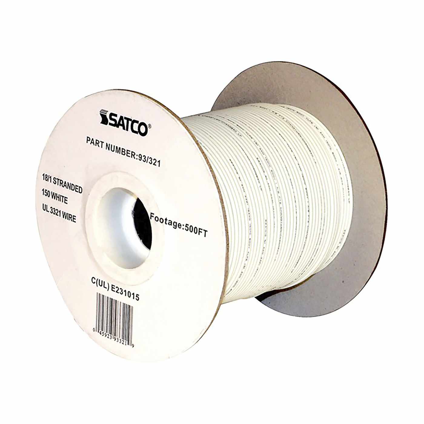 18/1 AWM WHITE 150 DEG UL3321 - 93-321