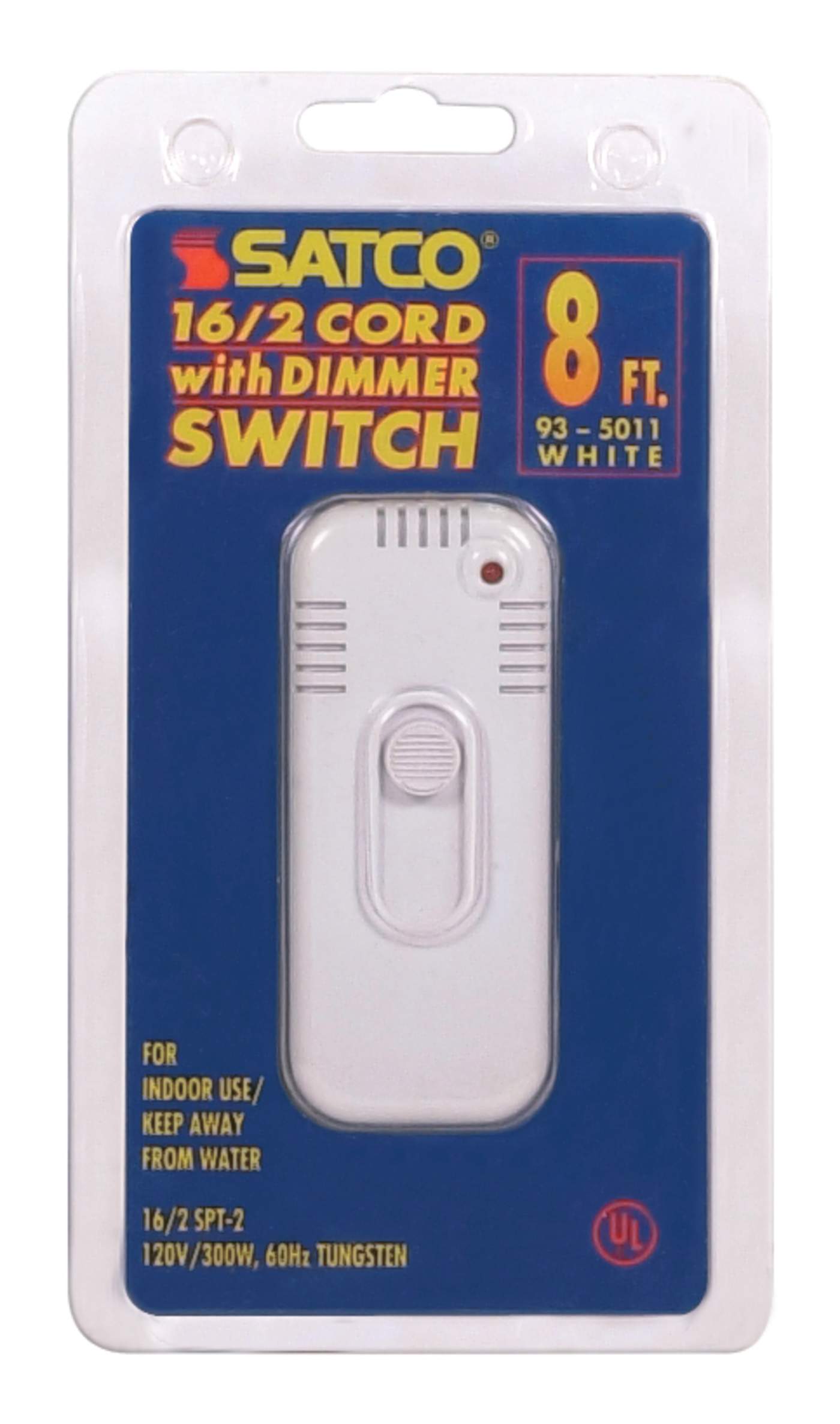 8FT WHT 16/2 SPT-2 WHT SLIDE - 93-5011