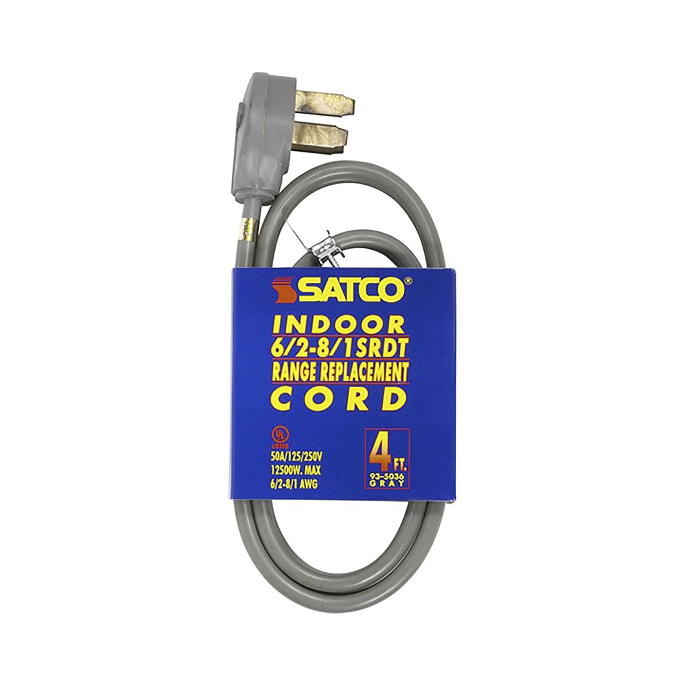 4 FT 3 WIRE 6/2+8/1 SRDT GRAY - 93-5036