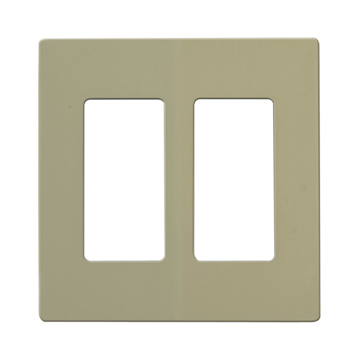 CLARO 2 GANG WALLPLATE IV - 96-222
