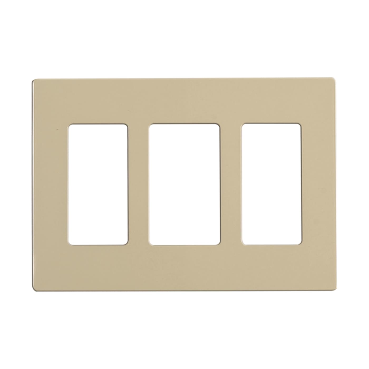 CLARO 3 GANG WALLPLATE AL - 96-323