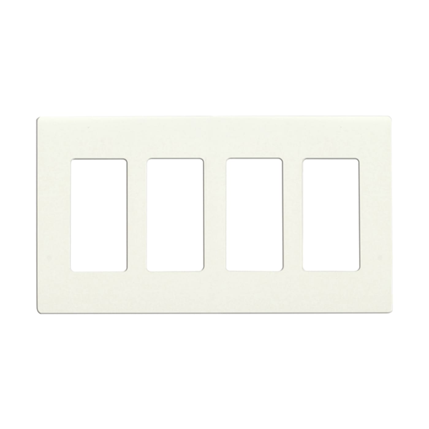 CLARO 4 GANG WALLPLATE WH - 96-421