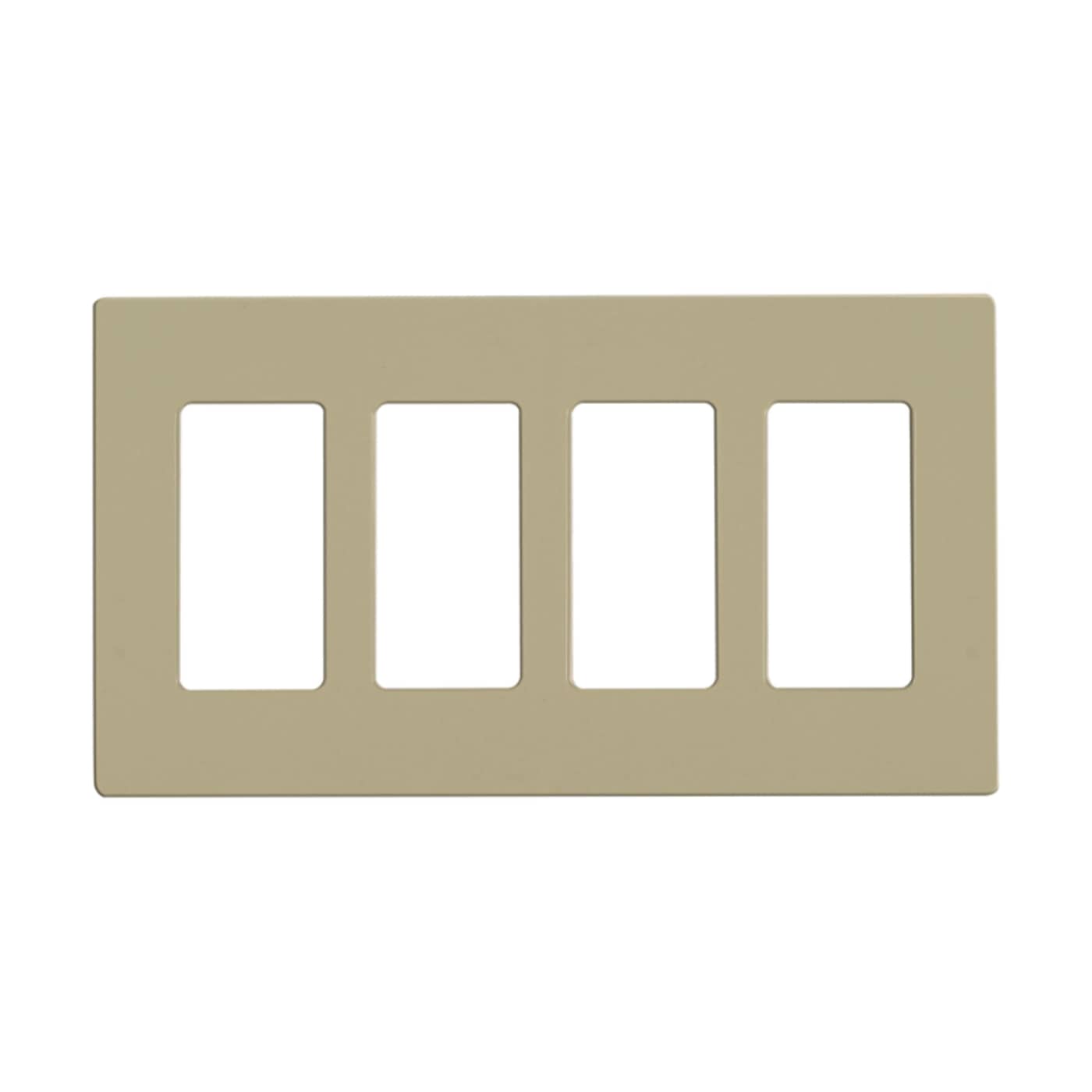 CLARO 4 GANG WALLPLATE IV - 96-422