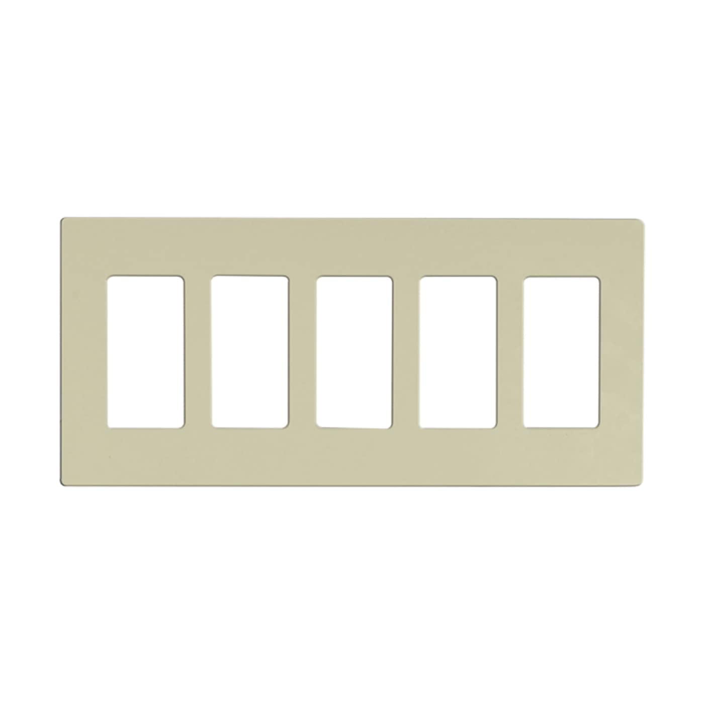 CLARO 5 GANG WALLPLATE AL - 96-523