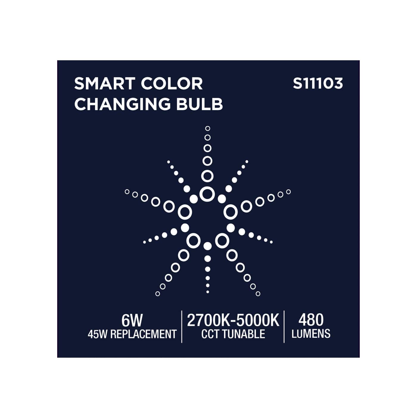 R20/6W/LED/RGBTW/SF - S11103