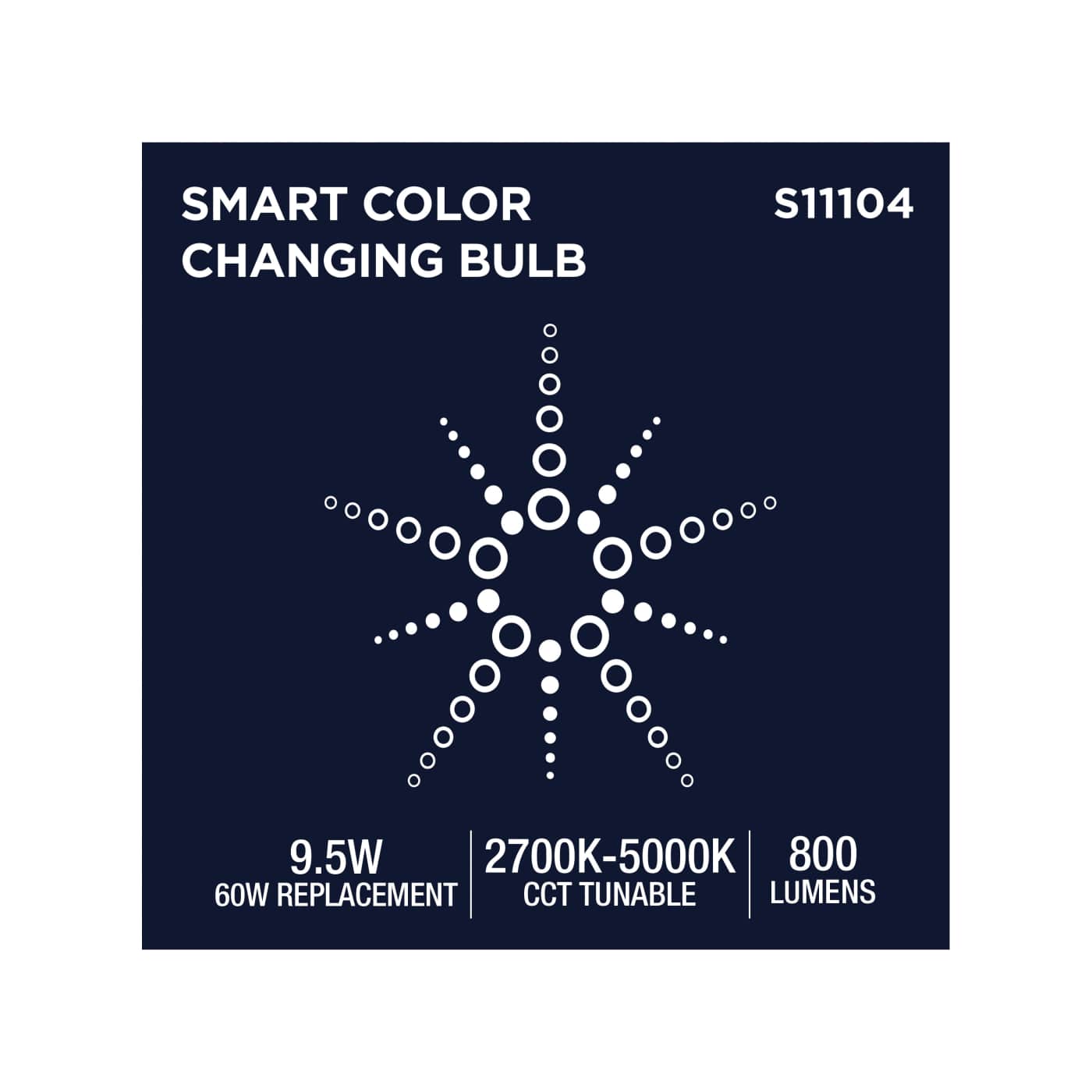 BR30/9.5W/LED/RGBTW/SF - S11104