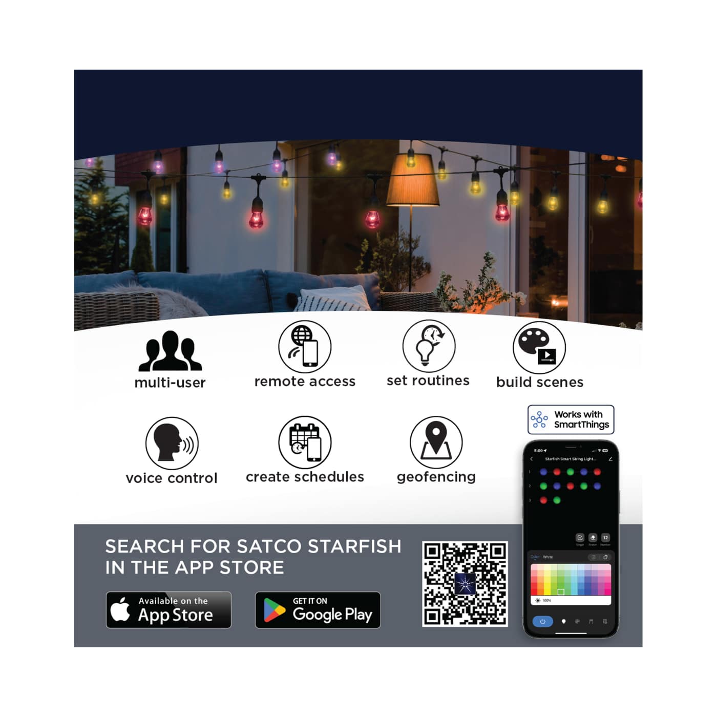 48FT/LED/SL/S14/SF/RGBTW/120V - S11191