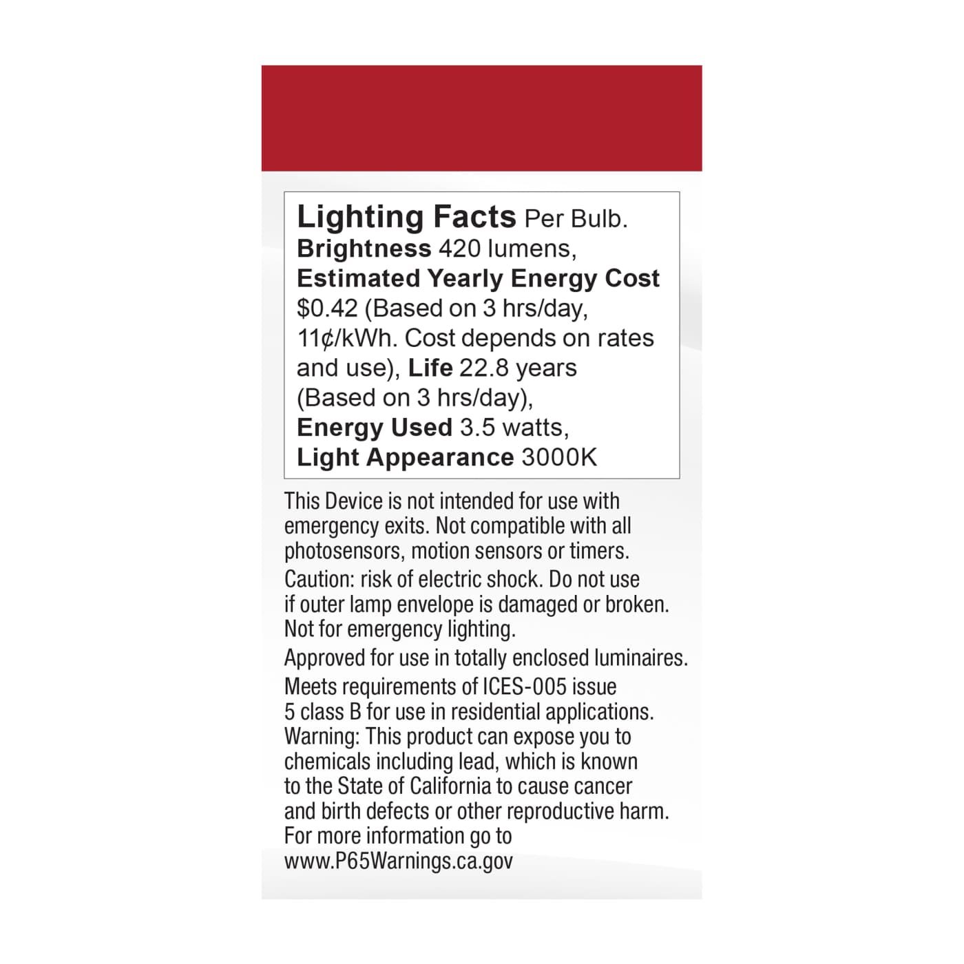 3.5WT14L/930/E27/P/ND/1PK - S11207