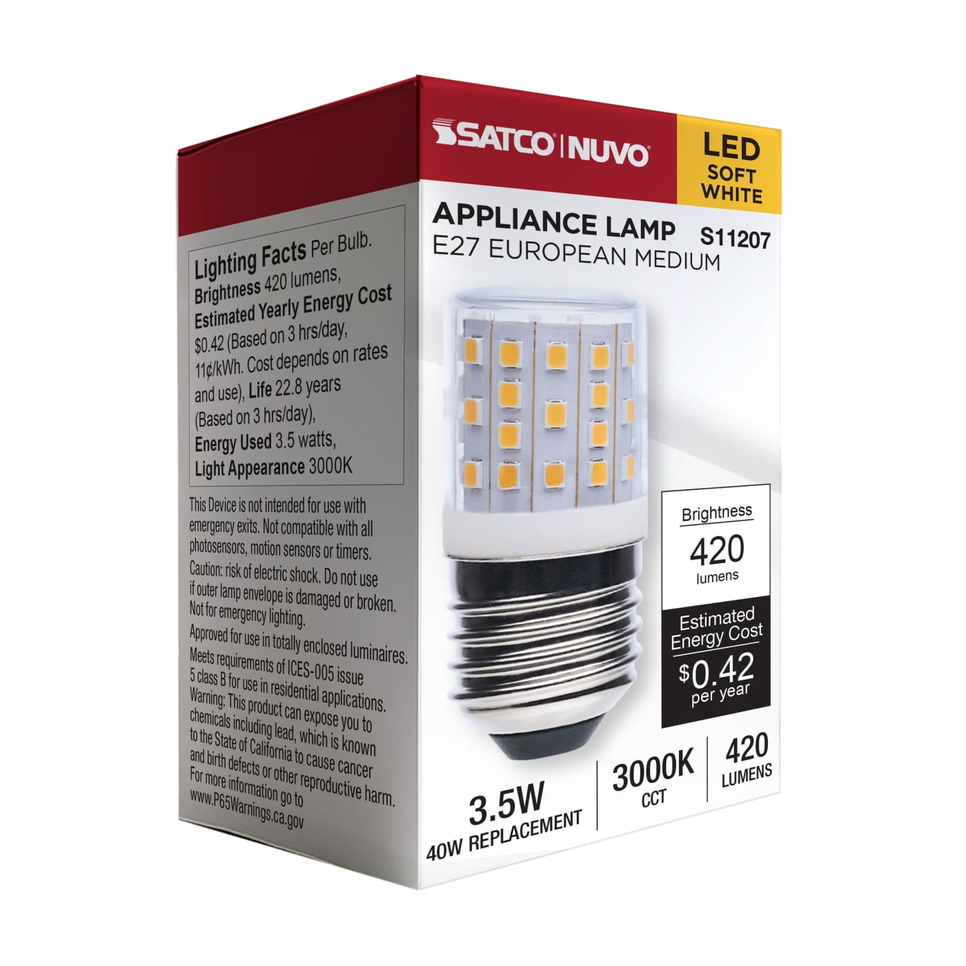 3.5WT14L/930/E27/P/ND/1PK - S11207