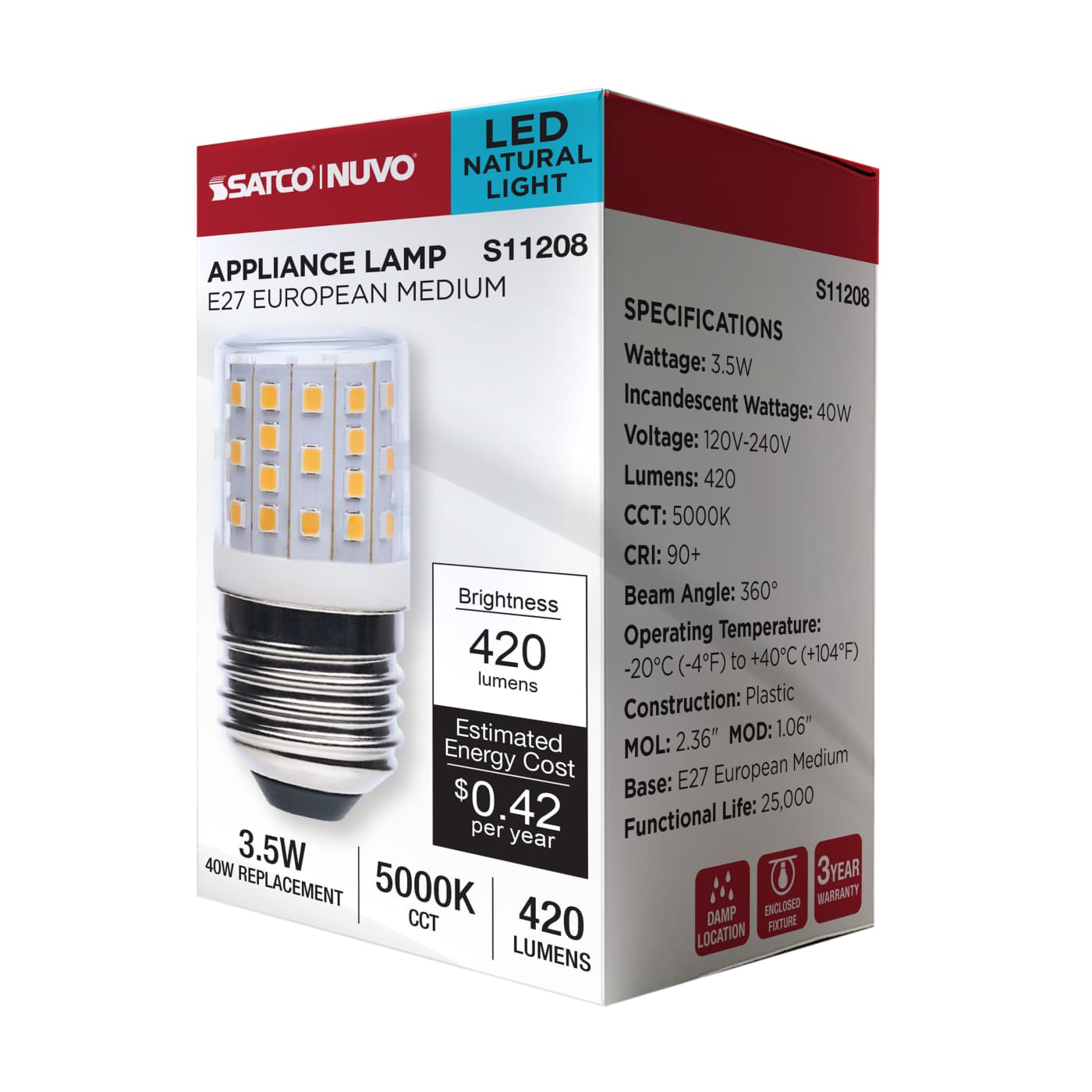 3.5WT14L/950/E27/P/ND/1PK - S11208