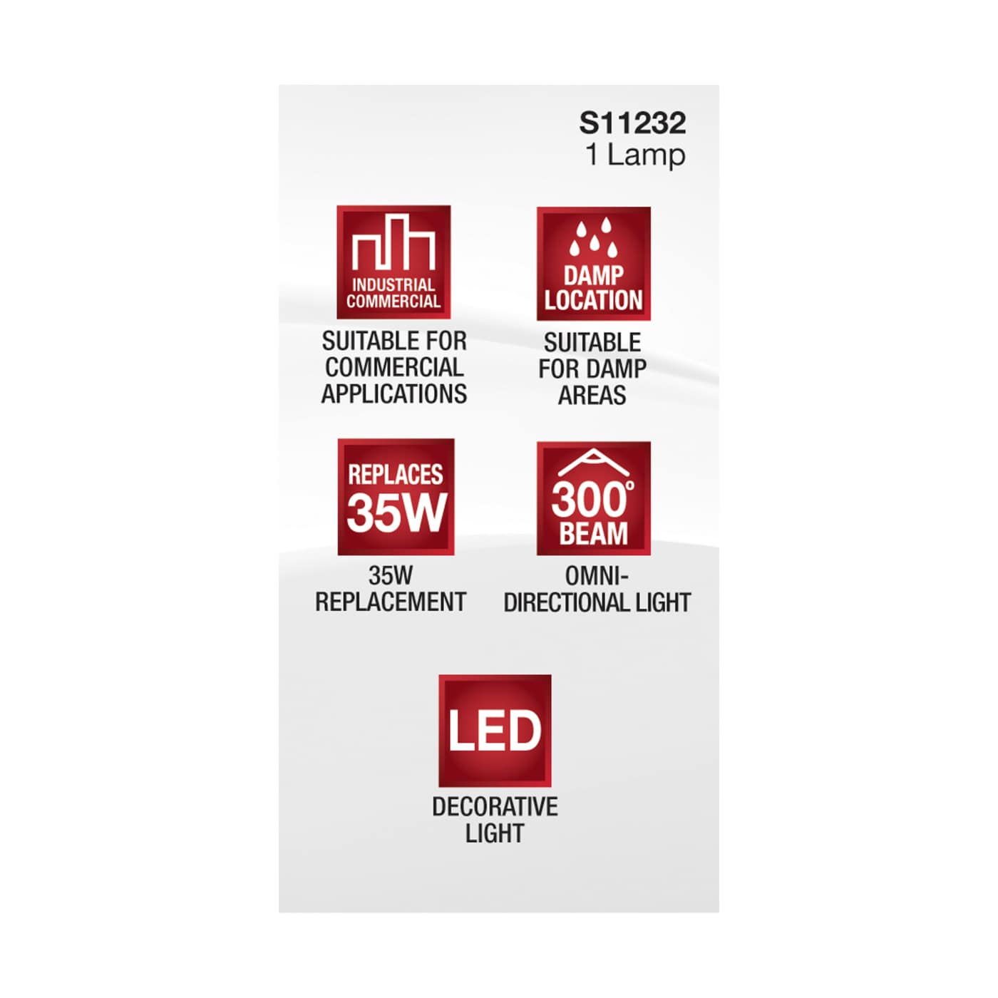 3.5W/LED/G9/830/FR/120V/ND - S11232