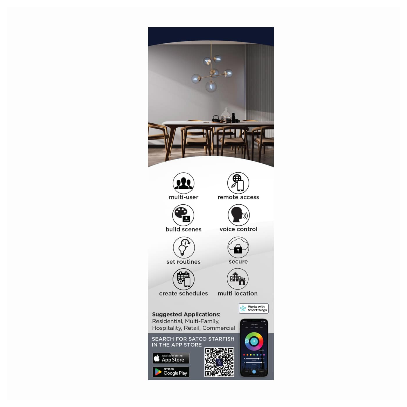 B11/4W/LED/RGBTW/CL/E12 - S11242