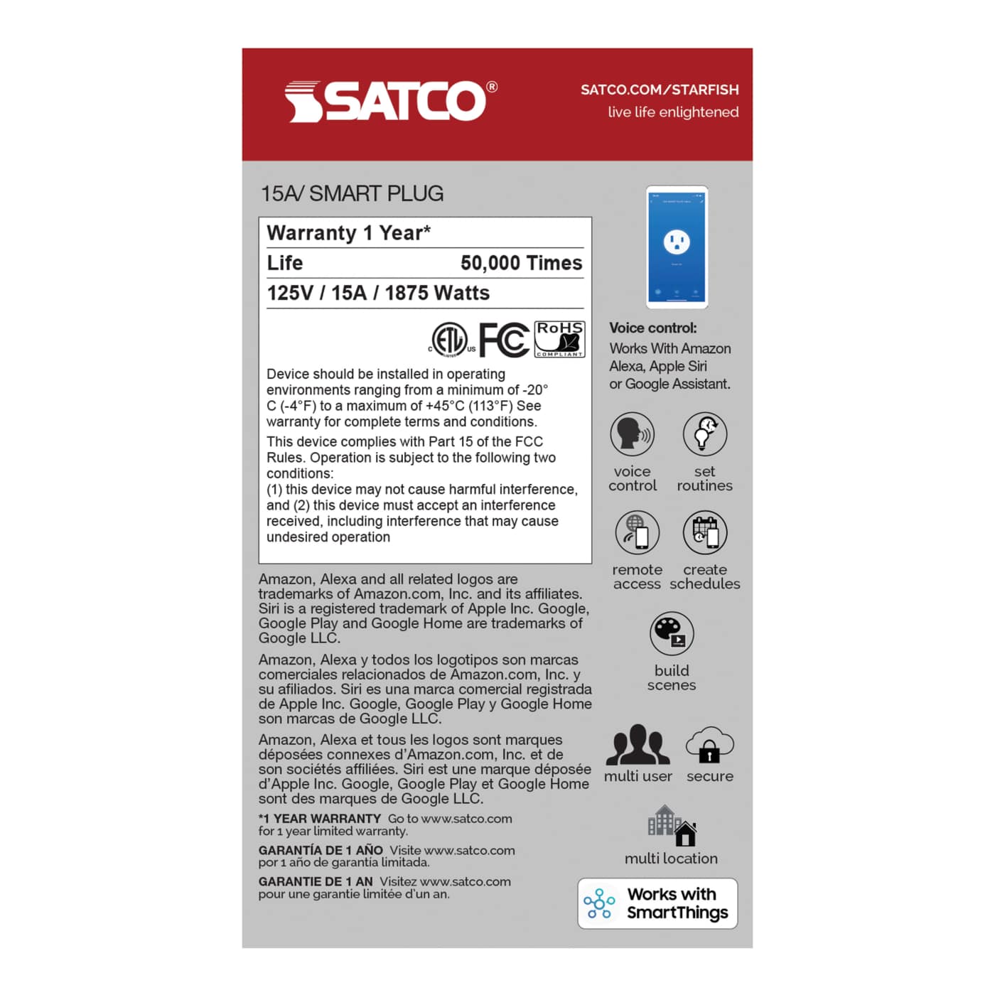 15A/SMART-PLUG/SF - S11266