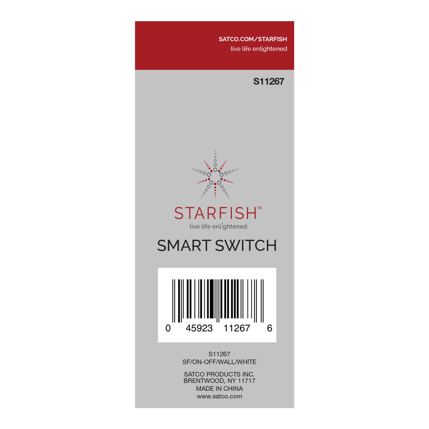 SF/ON-OFF/WALL/WHITE - S11267