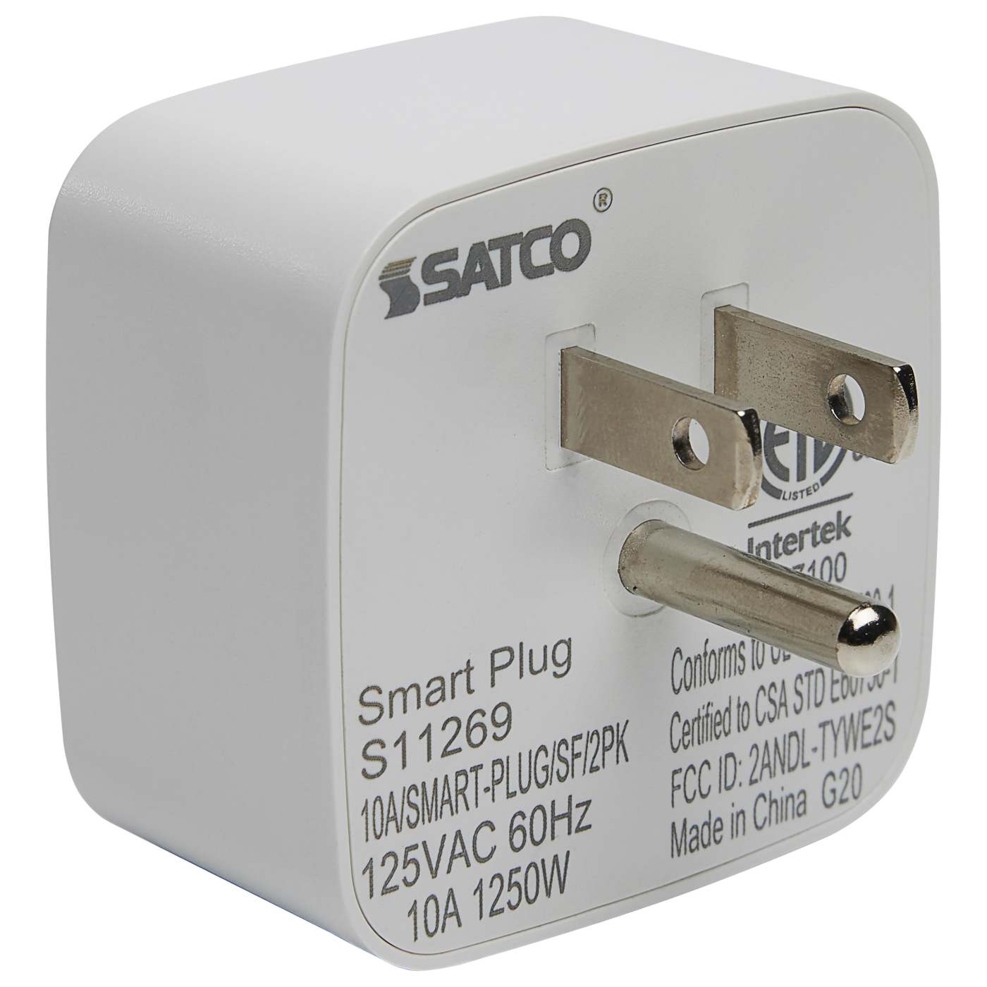 10A/SMART-PLUG/SF/2PK (MINI SQ - S11269