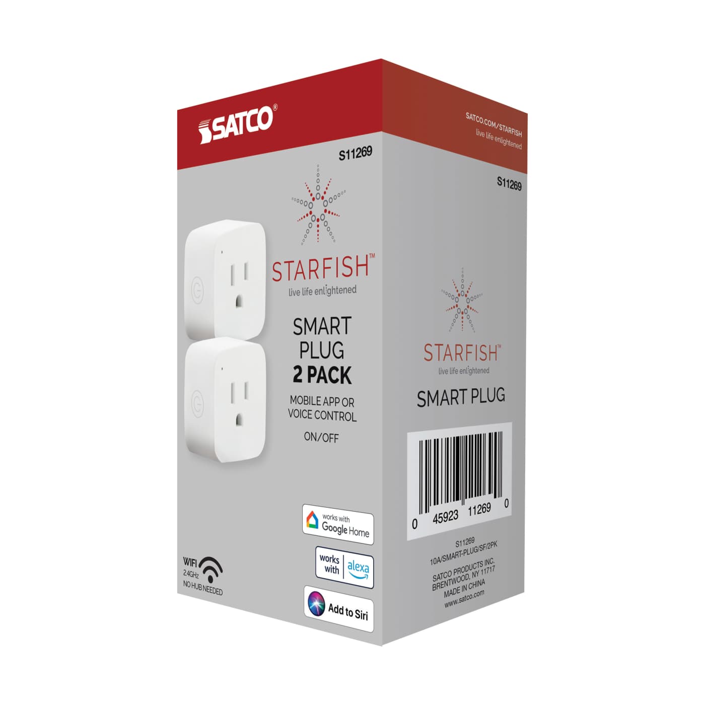 10A/SMART-PLUG/SF/2PK (MINI SQ - S11269