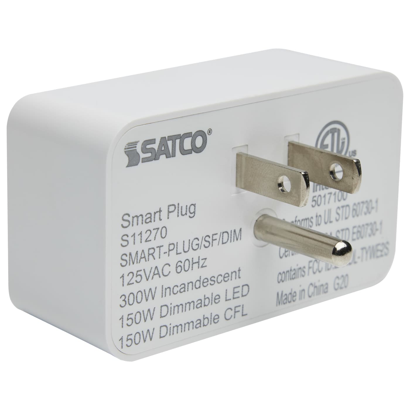 15A/SMART-PLUG/SF/DIM (RECTANG - S11270