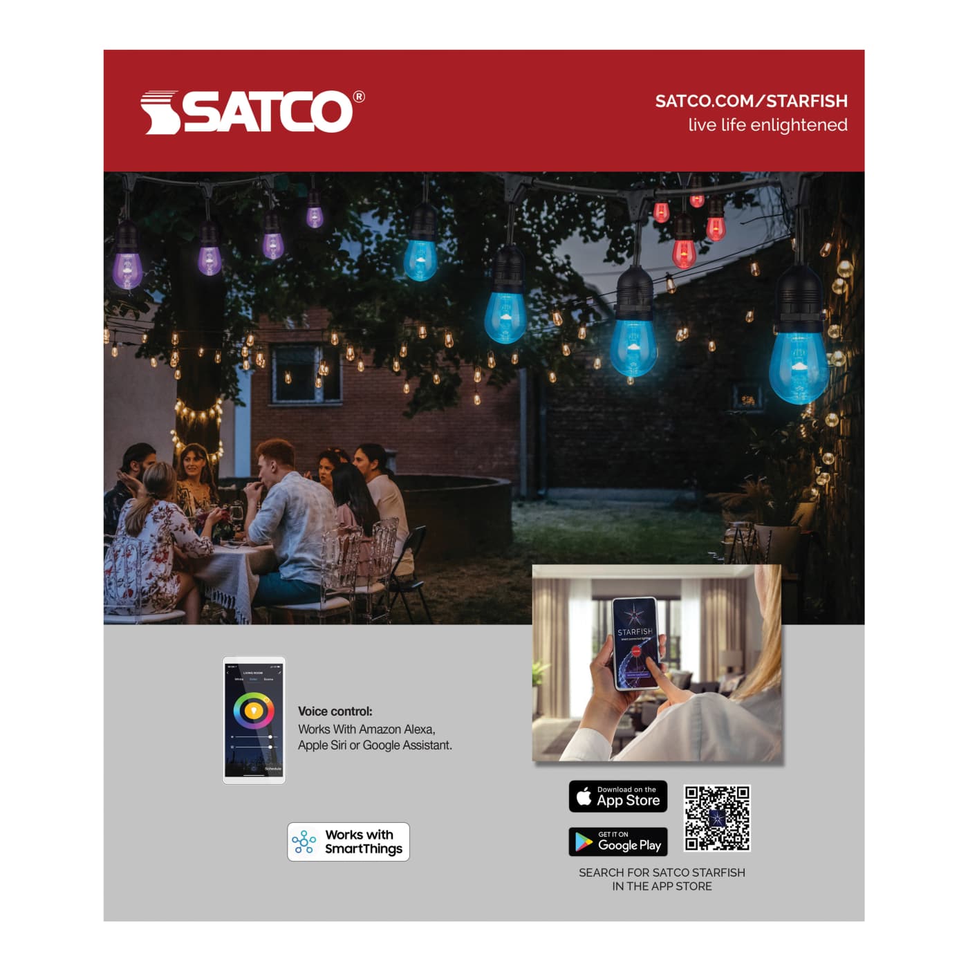 24FT/LED/SL/S14/SF/RGBW/12 - S11290