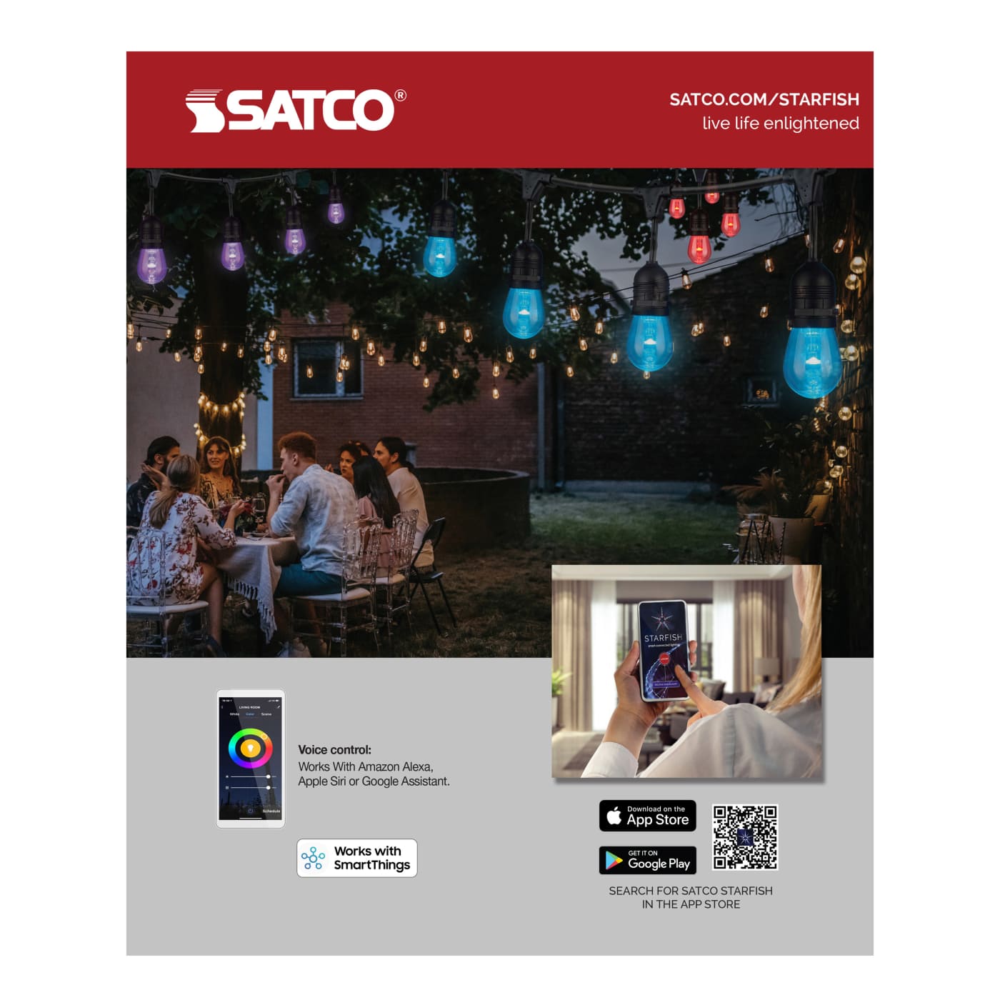 48FT/LED/SL/S14/SF/RGBW/12 - S11291