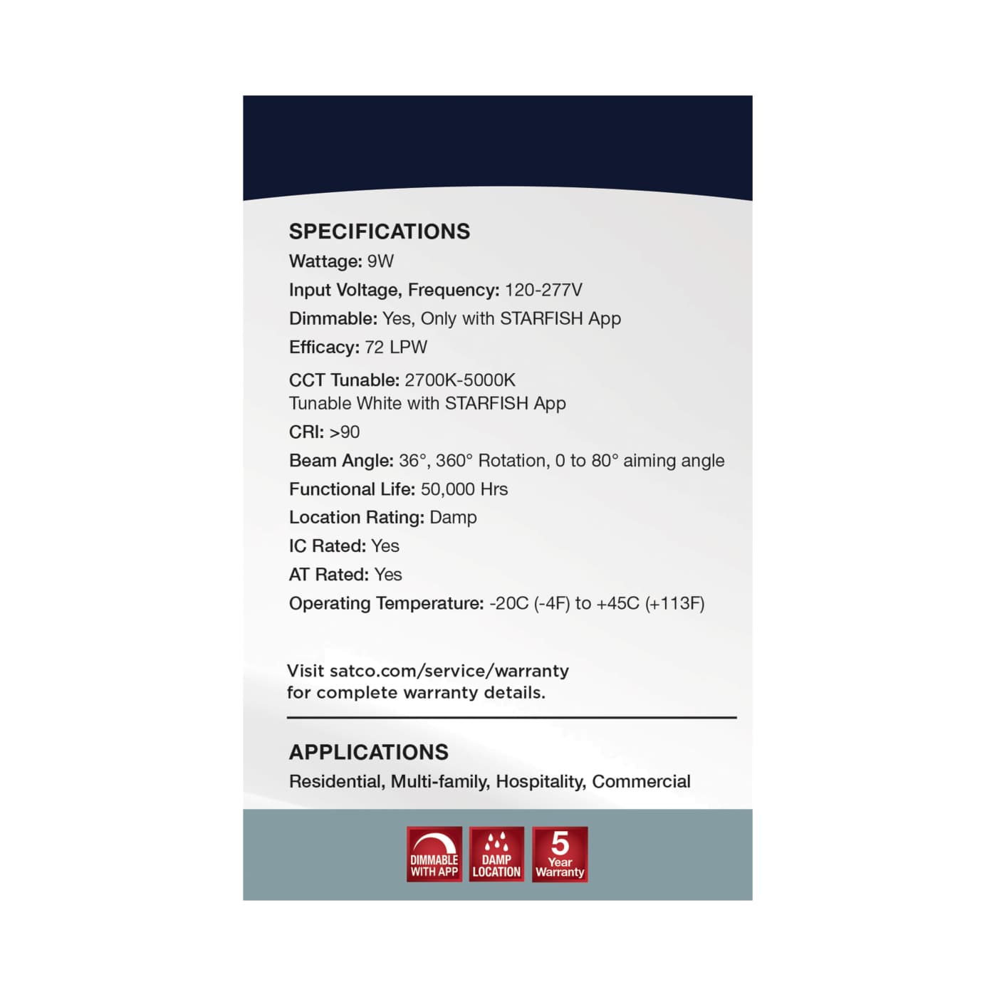 9WLED/GBL/4/RGBW/RND/BL - S11294